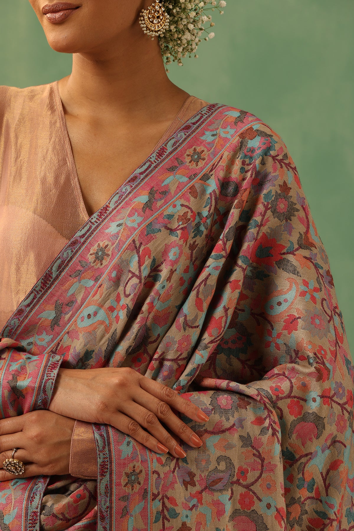 -  Zira Cashmere Shawl