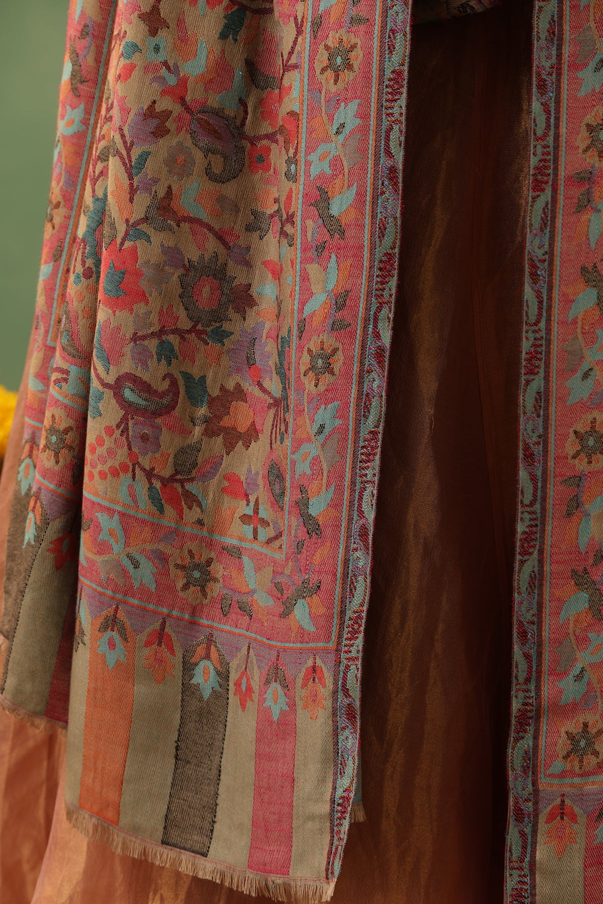 -  Zira Cashmere Shawl