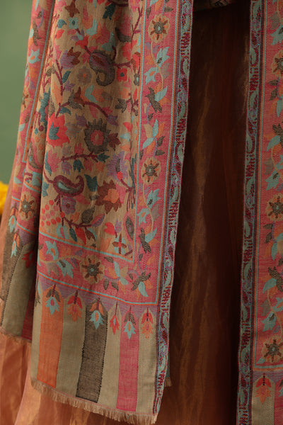 -  Zira Cashmere Shawl