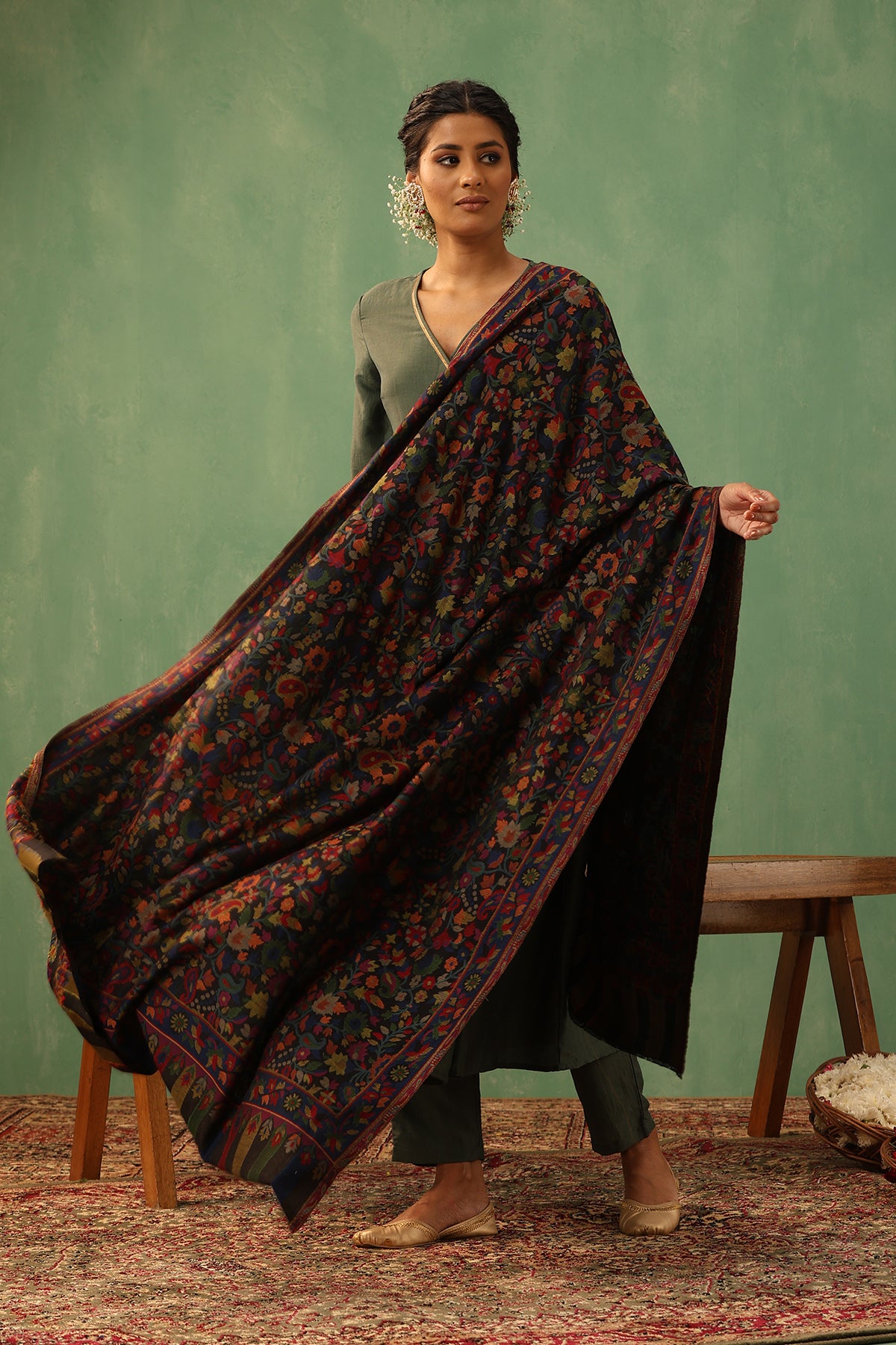 Anjisha Cashmere Shawl