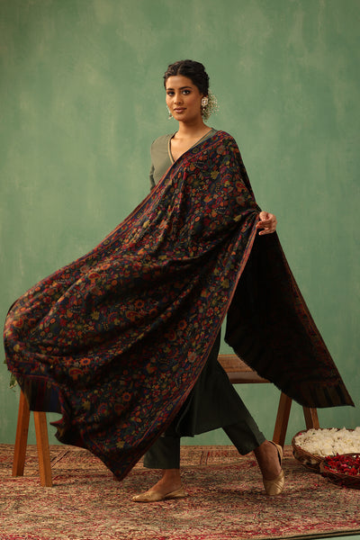 -  Anjisha Cashmere Shawl
