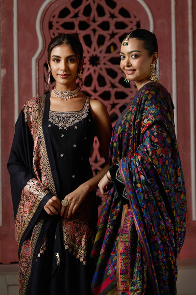 -  Zayeden Cashmere Fine Wool  Shawl