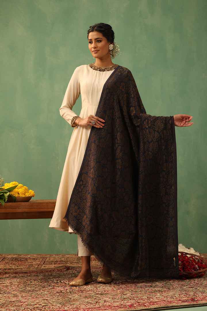 Oviya Cashmere Fine Wool Shawl