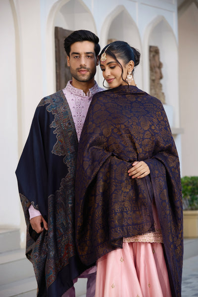 -  Oviya Cashmere Shawl