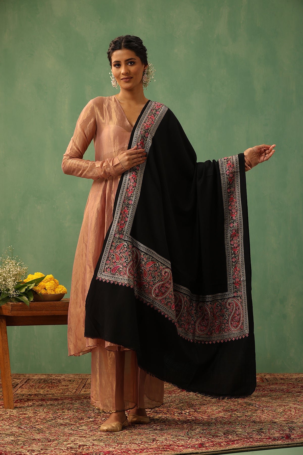 -  Kairavi Cashmere Shawl