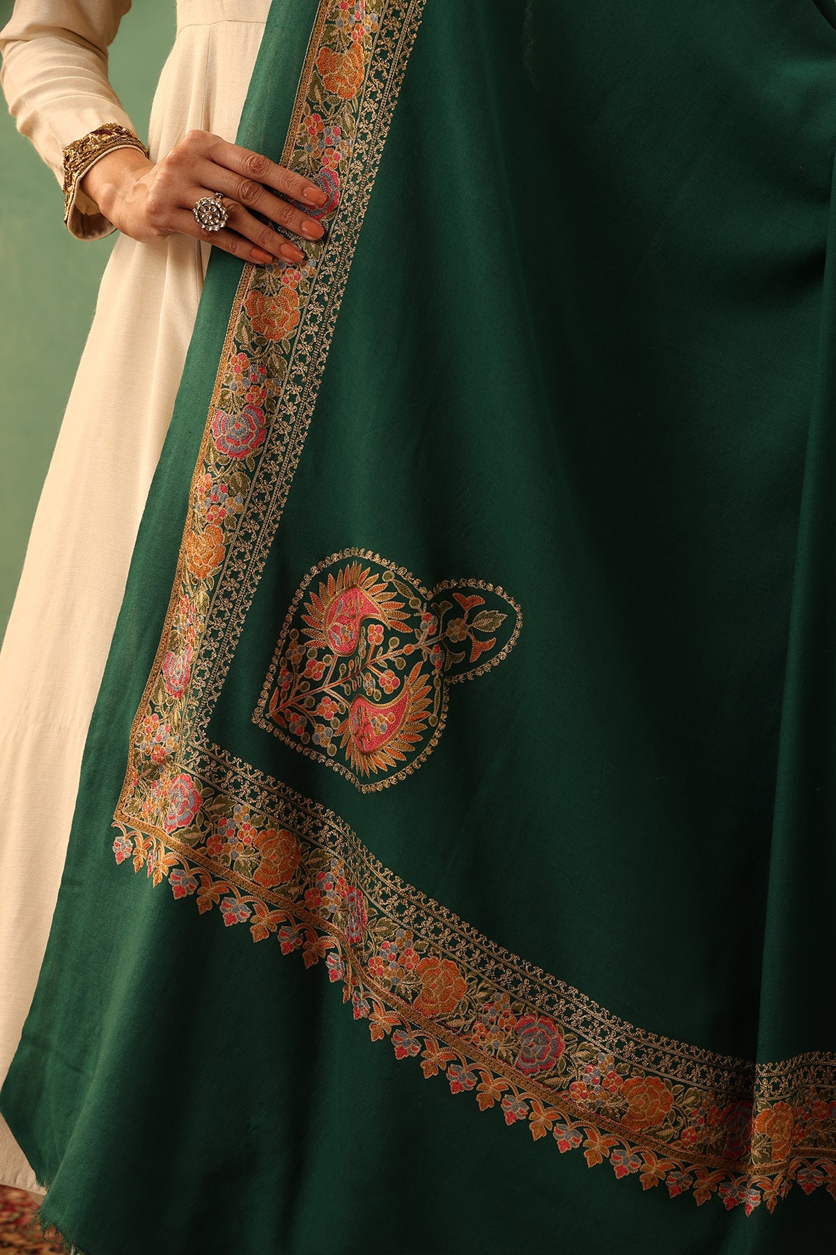 -  Adija Cashmere Shawl