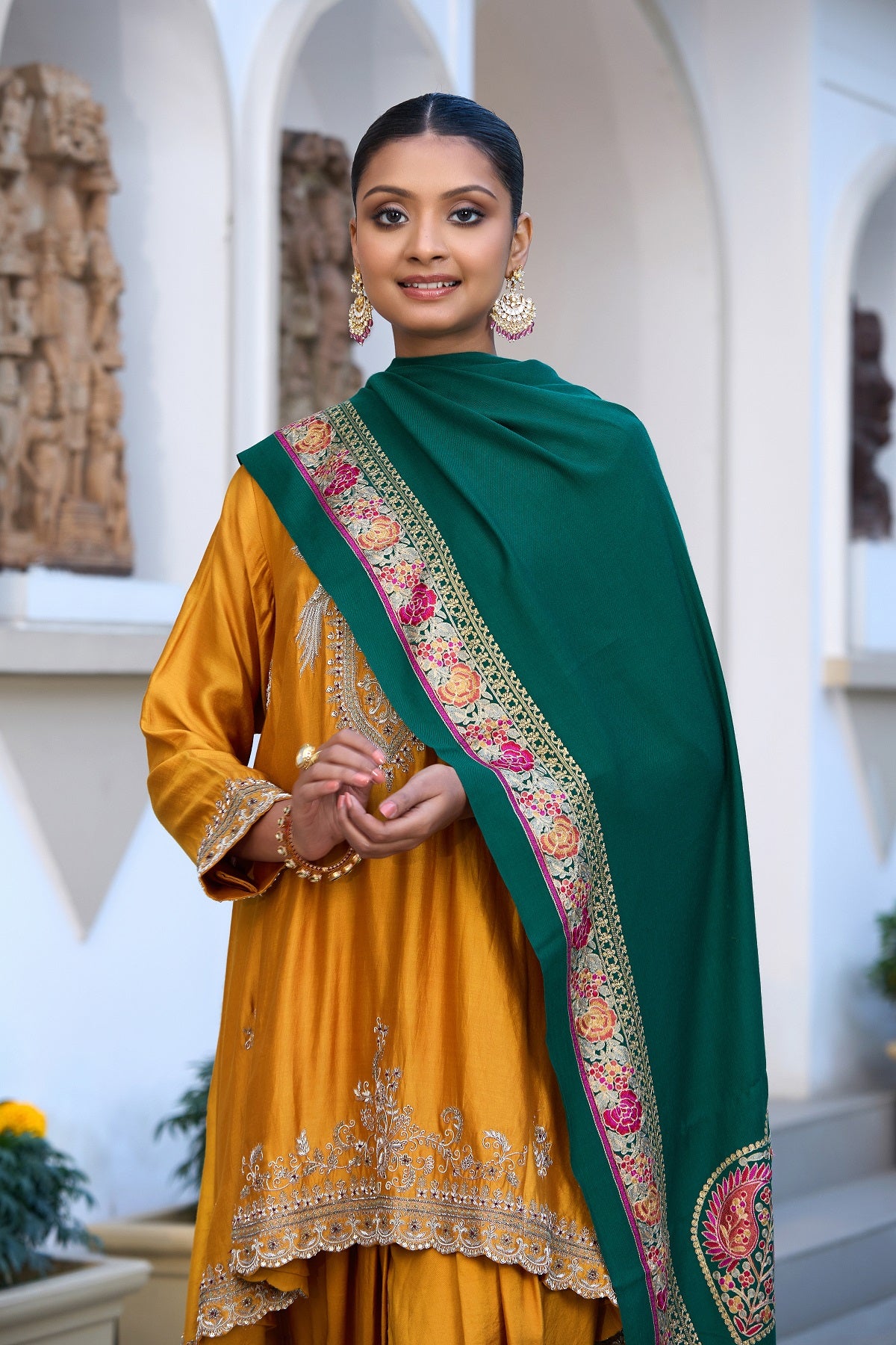 -  Adija Cashmere Shawl