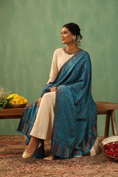 -  Ahana Cashmere Shawl