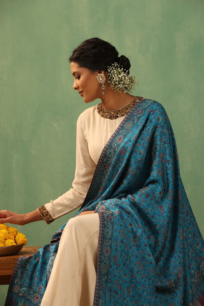 -  Ahana Cashmere Shawl