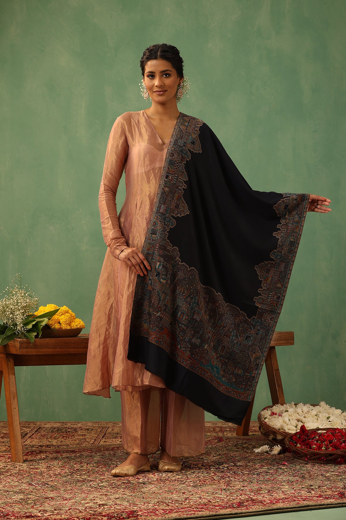 -  Gargi Cashmere Stole