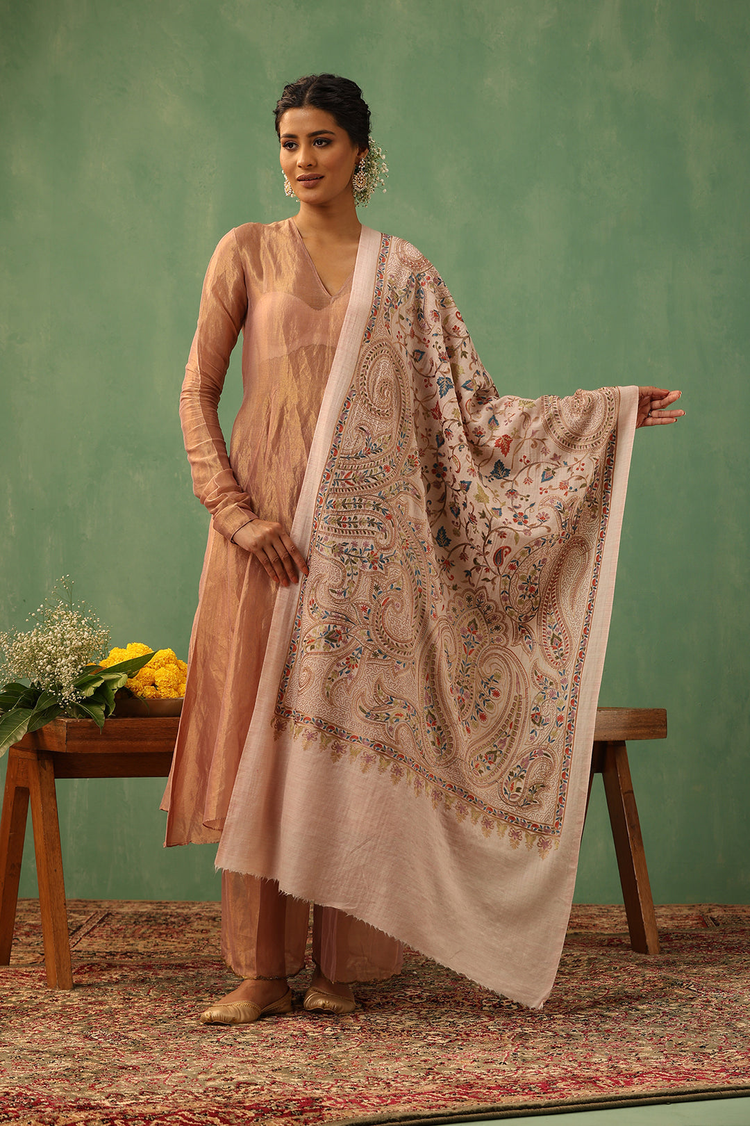 -  Gautama Cashmere Stole