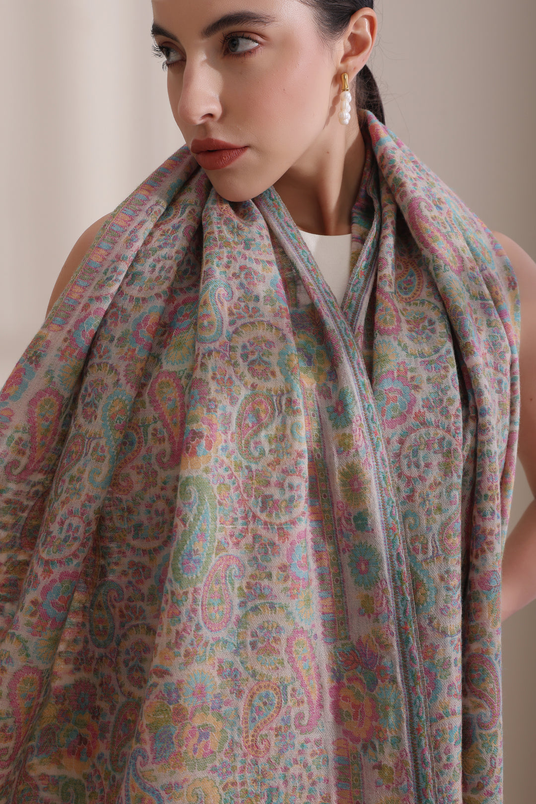 Liza Cashmere Stole