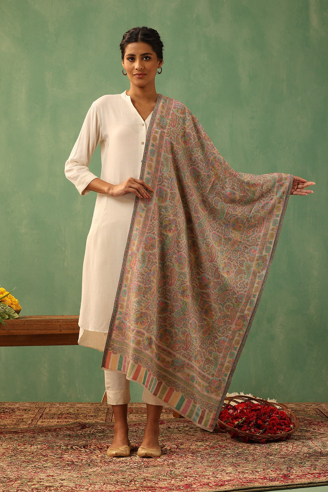 '-  Liza Cashmere Stole