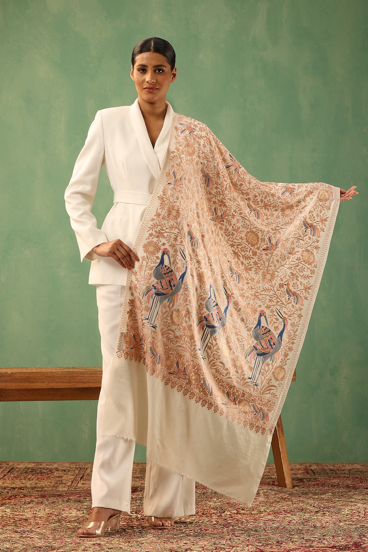 -  Aslin Cashmere Stole