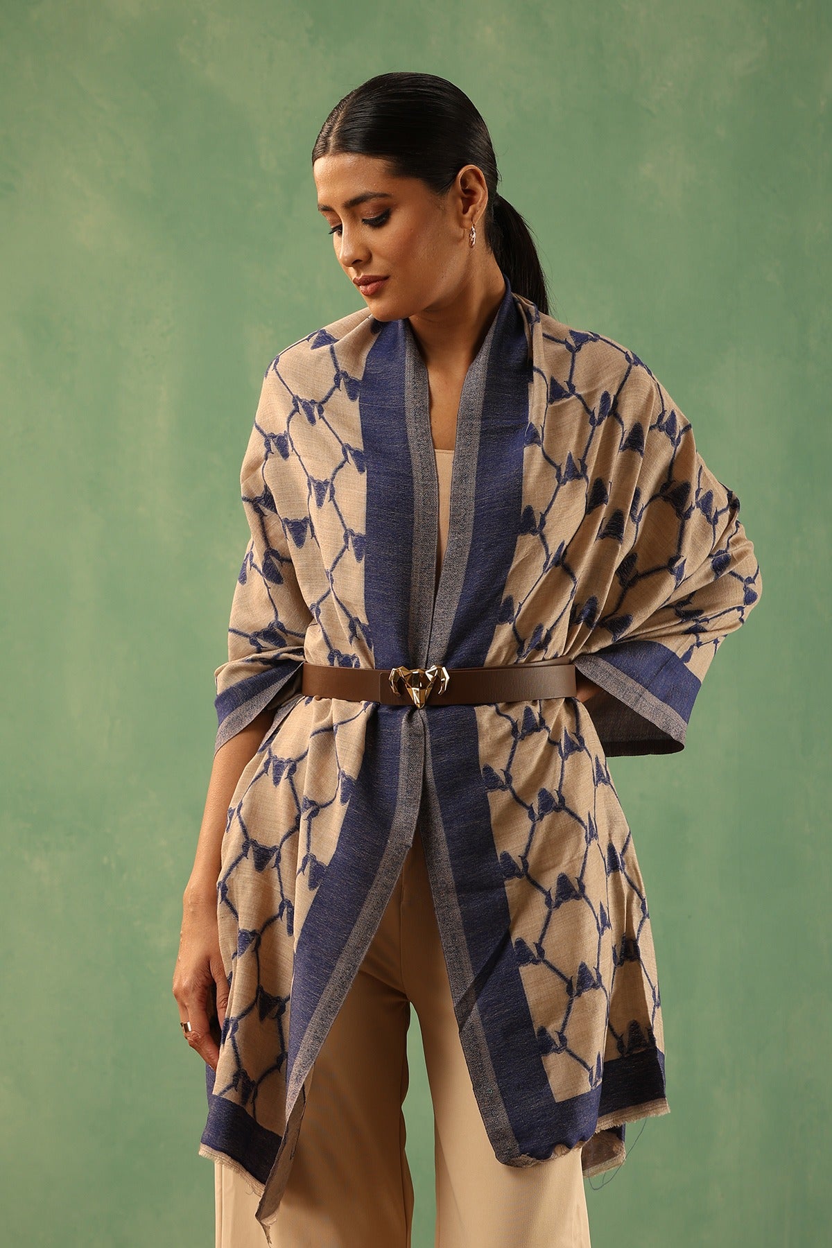 -  Aadhira Cashmere Stole