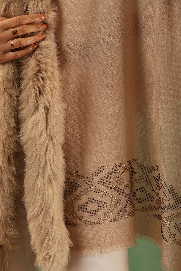 Margha Cashmere Fur Stole
