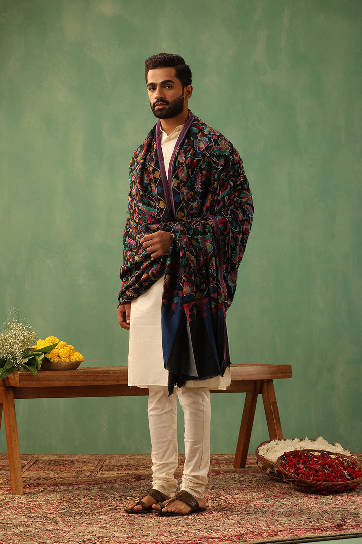Todd Cashmere Shawl for Men