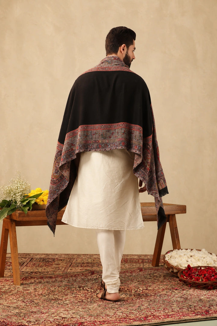 Tanish Cashmere Stole for Men