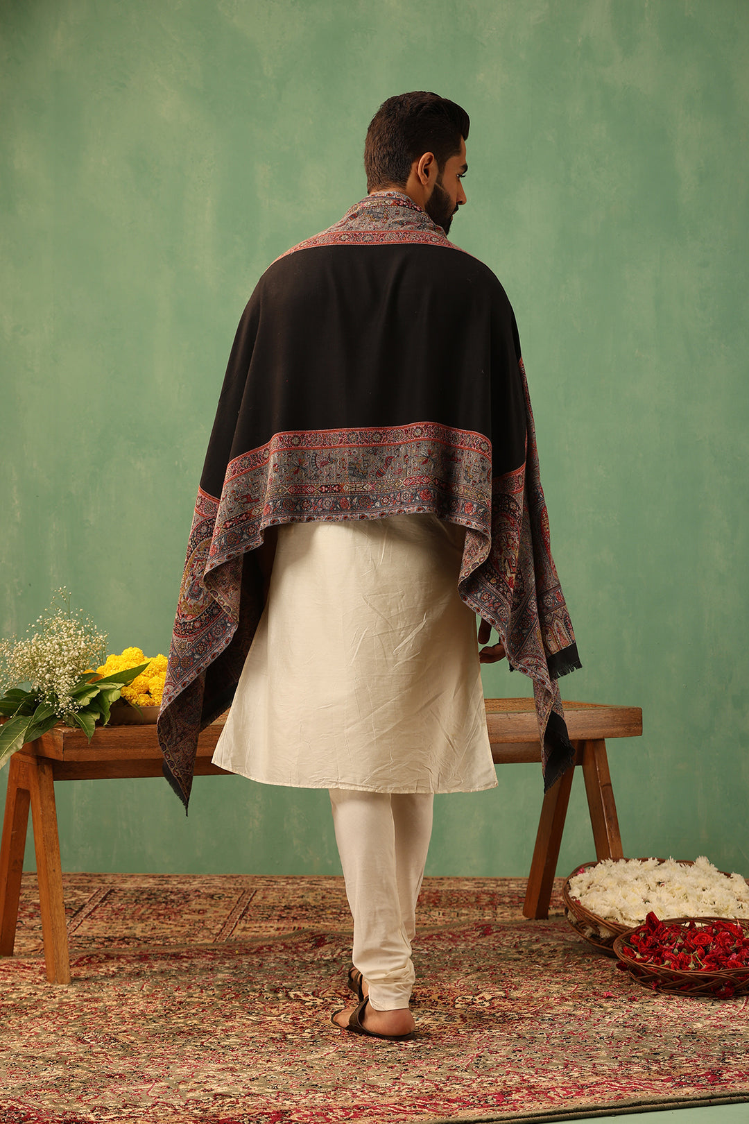 Tanish Cashmere Stole for Men