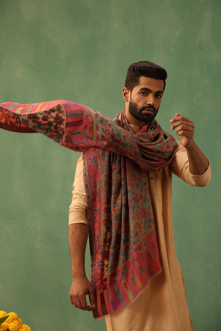 Eloitte Cashmere Stole for Men