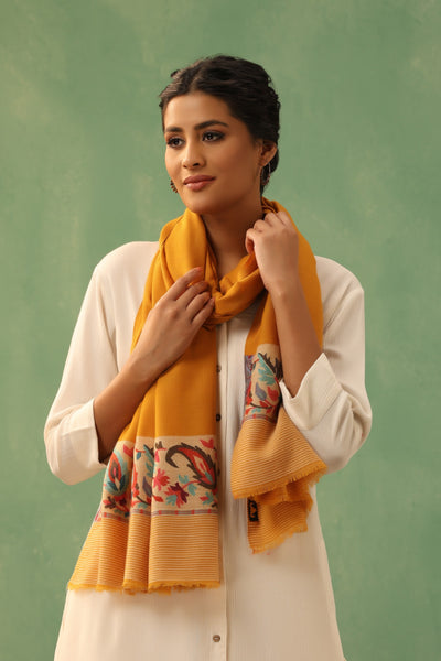 Aksara Cashmere Stole