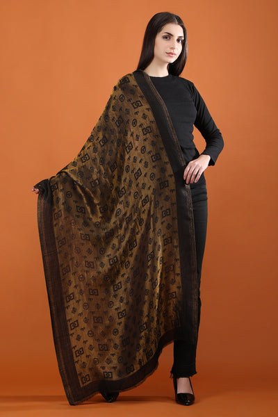 -  DUSALA CASHMERE ZARI REVERSIBLE STOLE