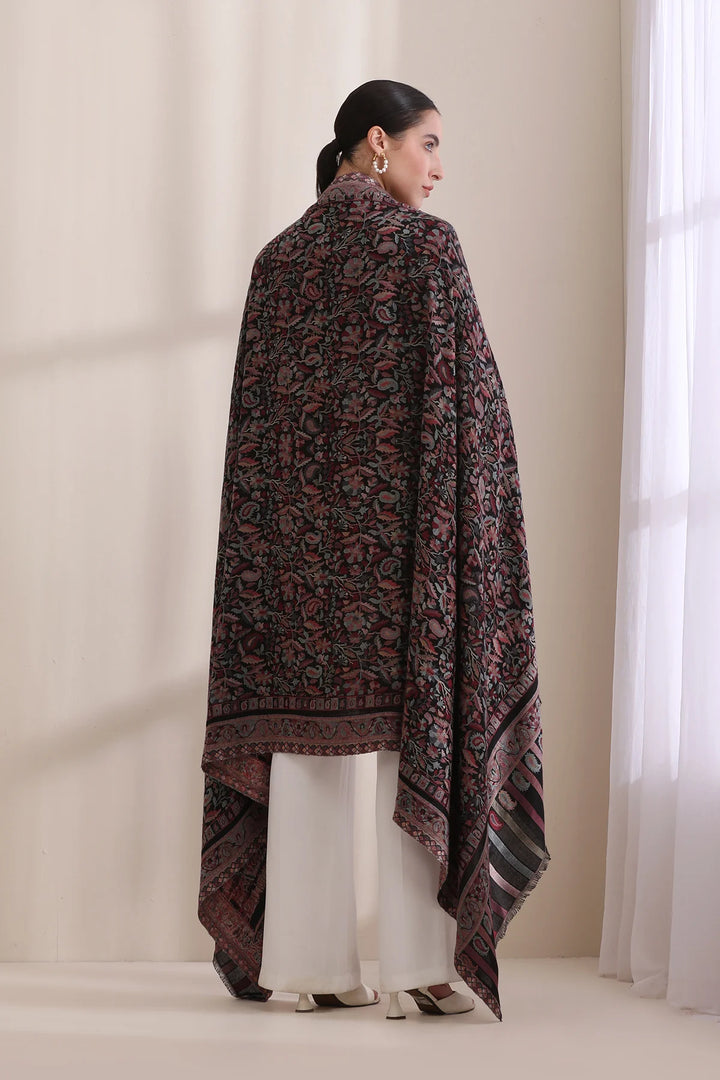 Kajal Kani Fine Wool Shawl