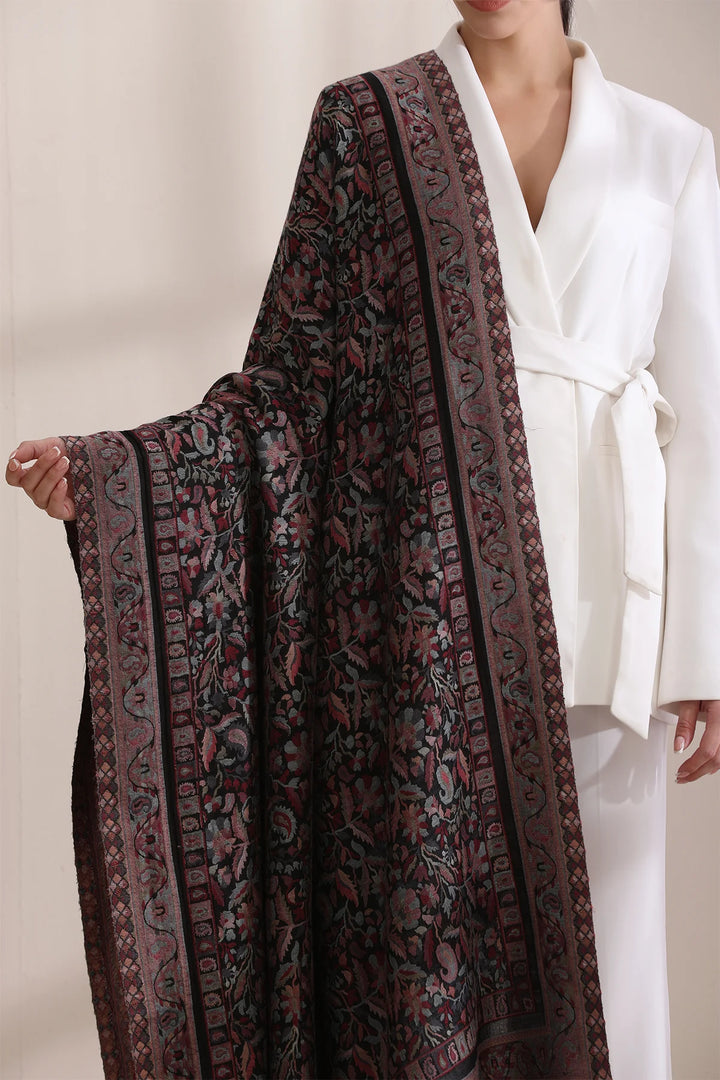Kajal Kani Fine Wool Shawl