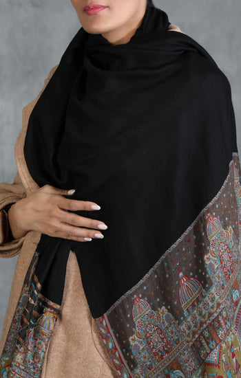 B Praak in Cashmere Fine Wool Stole