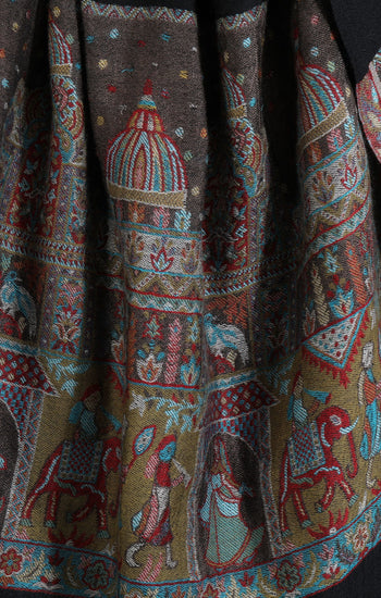 B Praak in Cashmere Fine Wool Stole