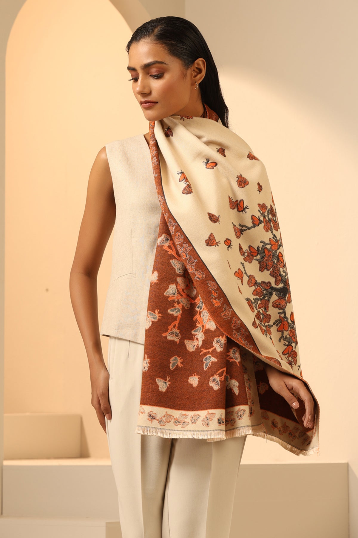 -  Kiara Cashmere Stole