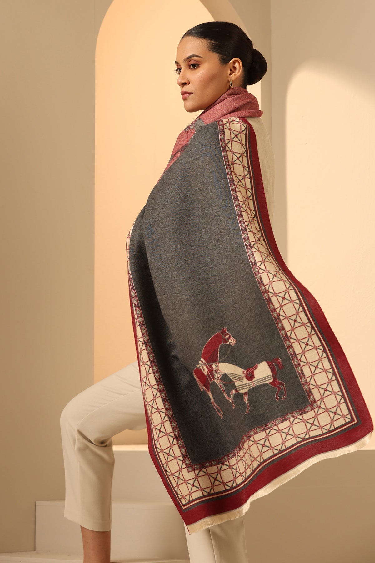 -  Olivia Cashmere Stole