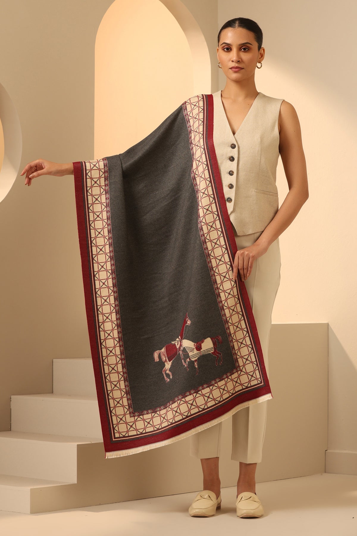 -  Olivia Cashmere Stole