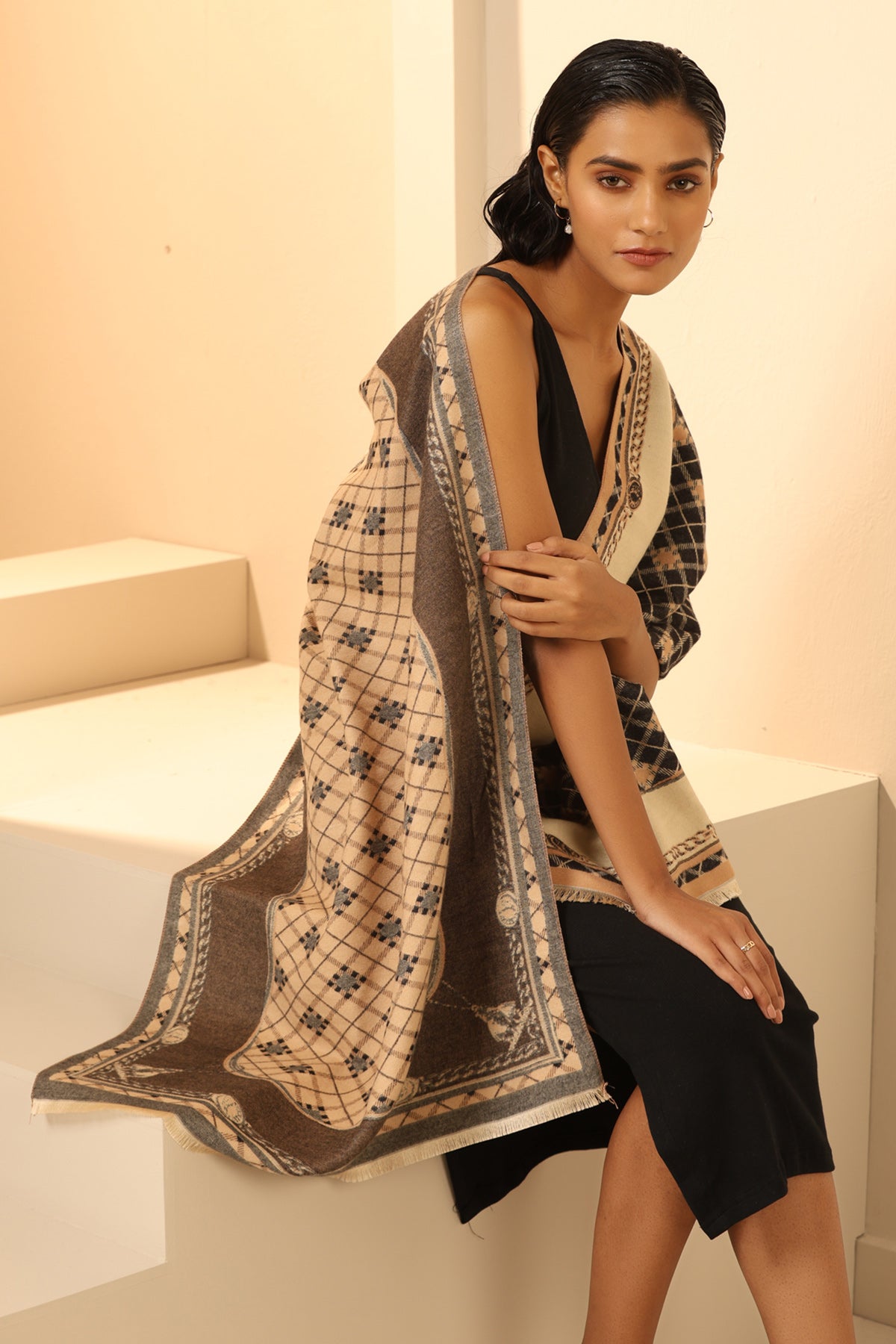 -  Aria Cashmere Stole