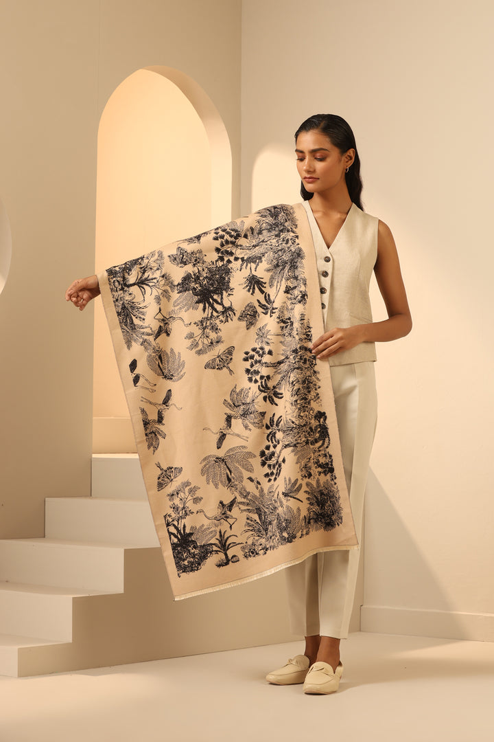 Sera Cashmere Reversible Stole