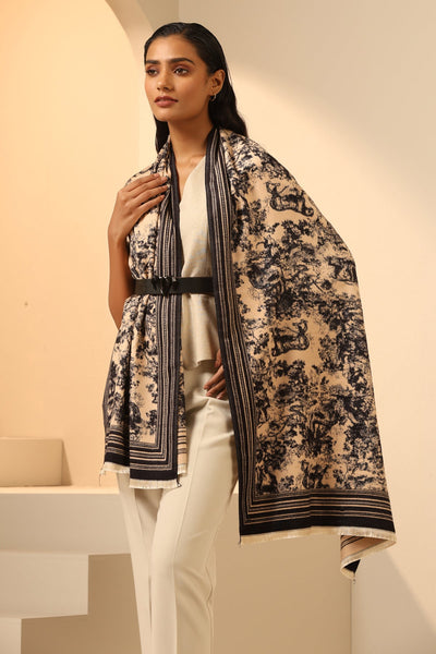 -  Zaiden Cashmere Stole