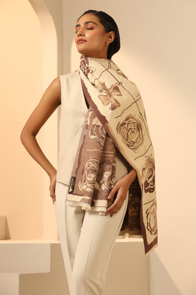 -  Hayat Cashmere Stole