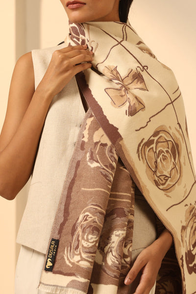 -  Hayat Cashmere Stole