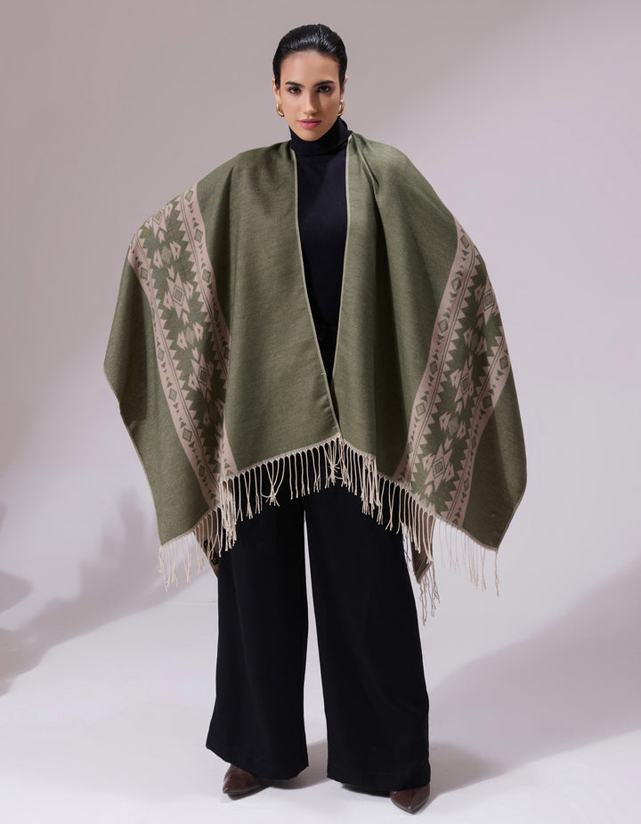 Alex Grey Heritage Cashmere Cape