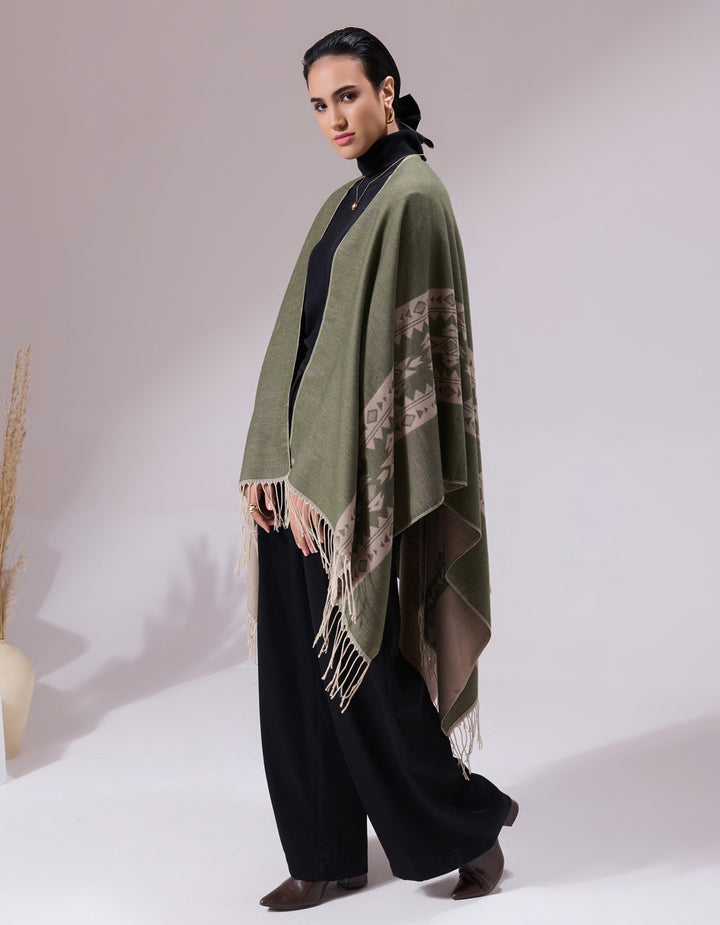 Alex Grey Heritage Cashmere Cape
