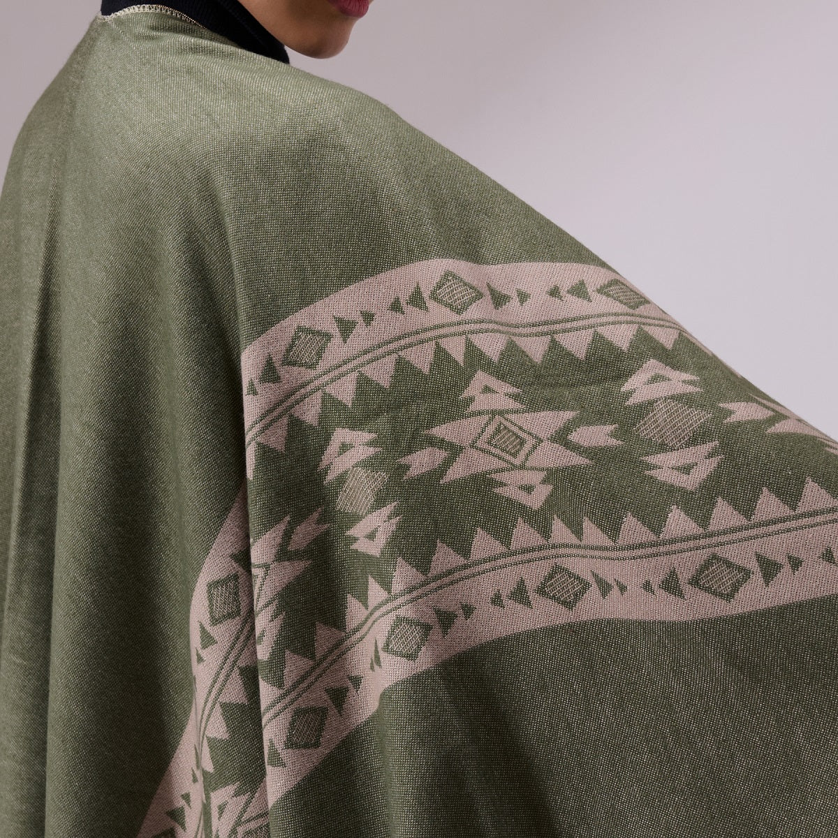 -  Alex Grey Heritage Cashmere Cape
