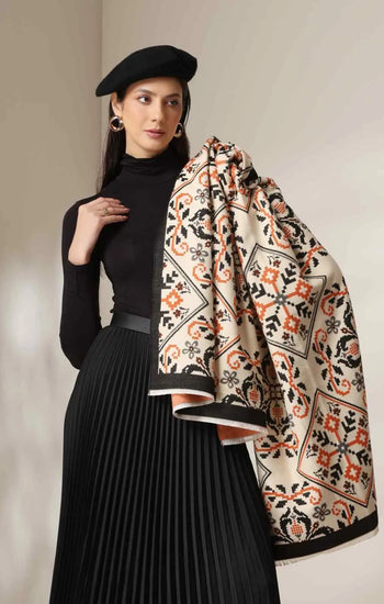 Equestrian Luxe Thick vegan cashmere Stoles