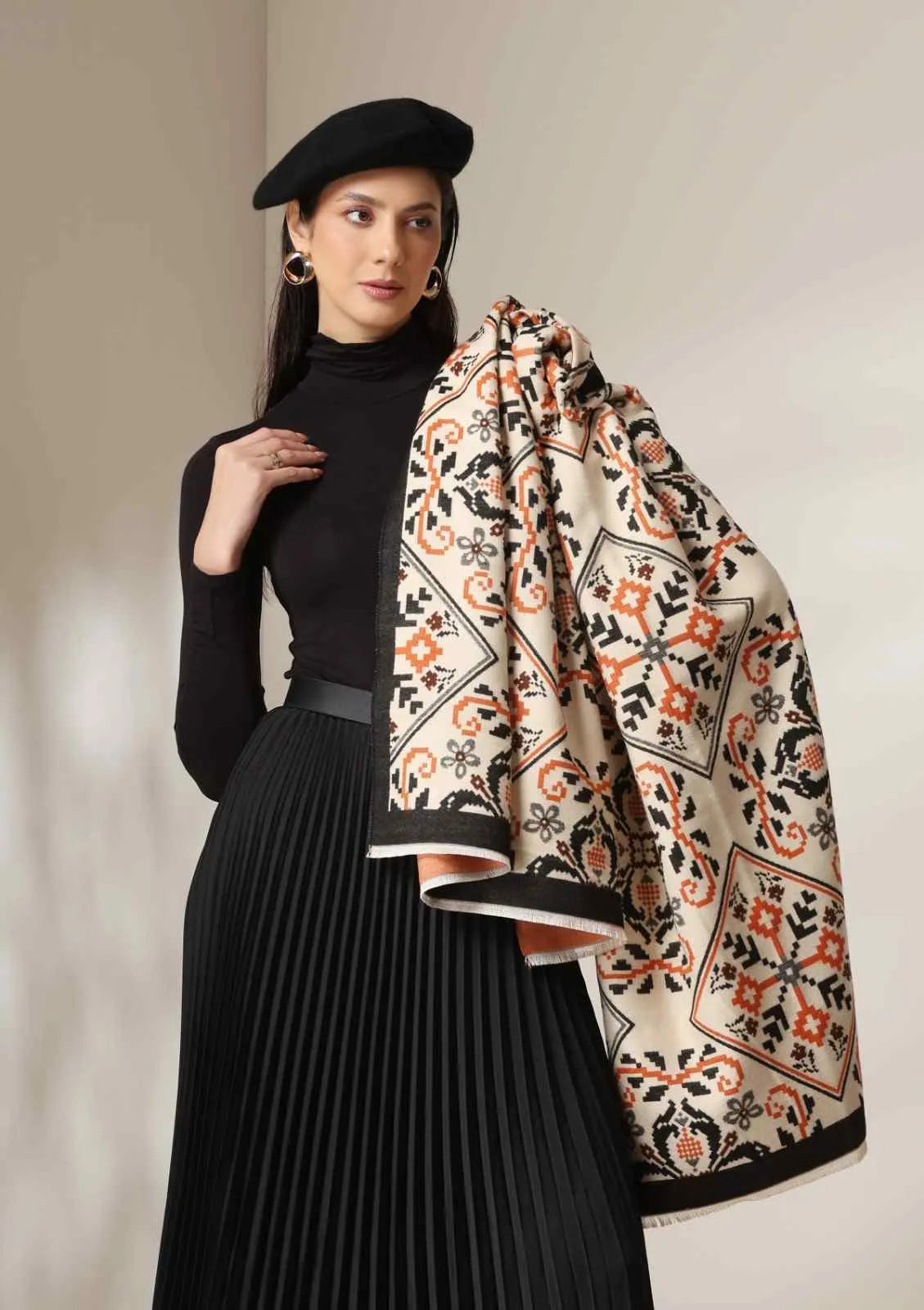 Equestrian Luxe Thick vegan cashmere Stoles