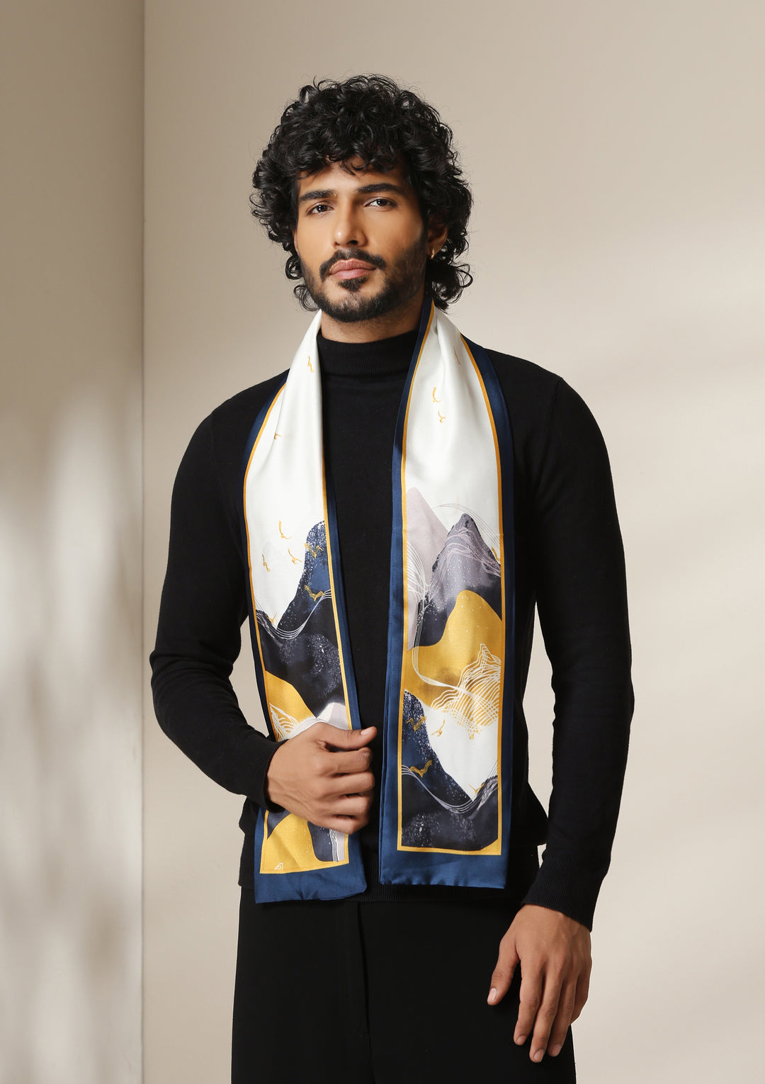 His &amp; Her Abstract Silk Gift Set