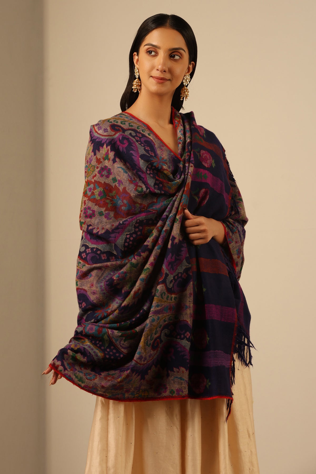 -  Gregoria Handmade Pashmina Shawl