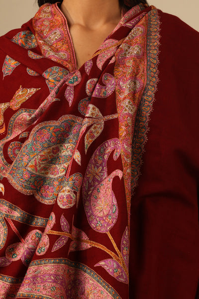 -  Pankti Handmade Pashmina Shawl
