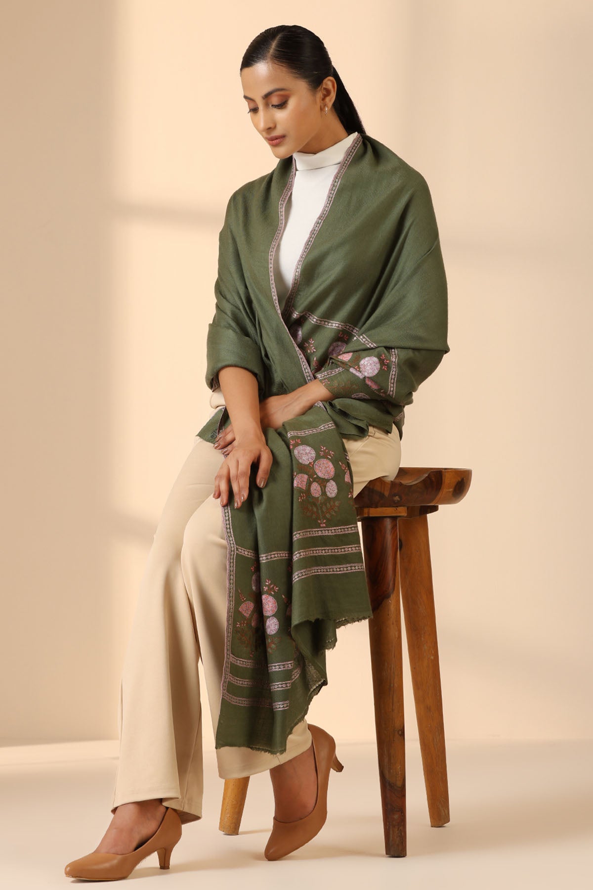 -  Nadia Pashmina Shawl