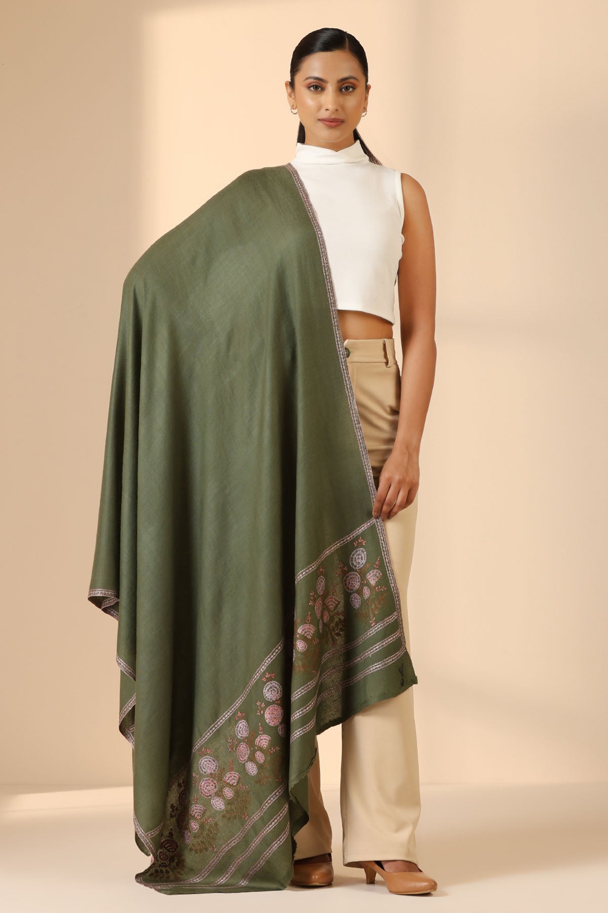 -  Nadia Pashmina Shawl