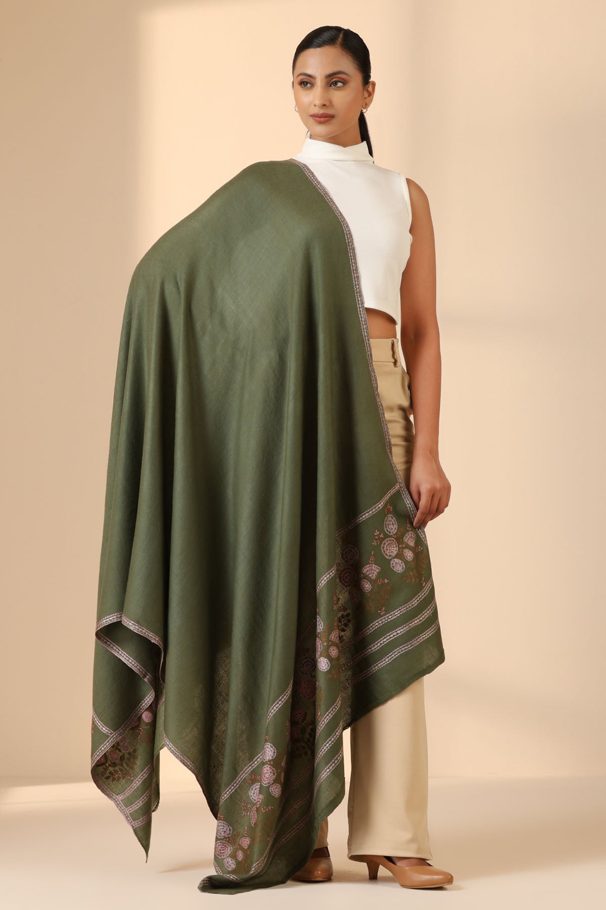 -  Nadia Pashmina Shawl