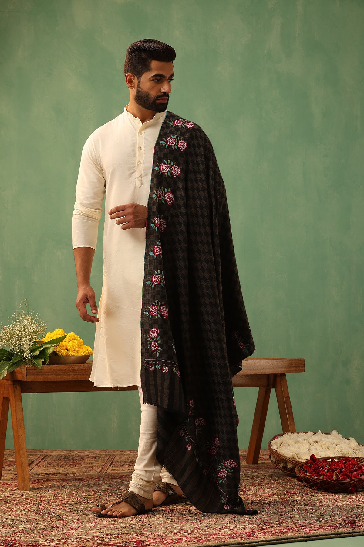 -  Rishka Pashmina Shawl